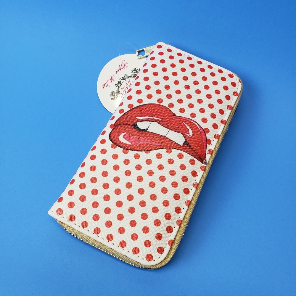 Sexy Hot Lips Wallet Coin Purse